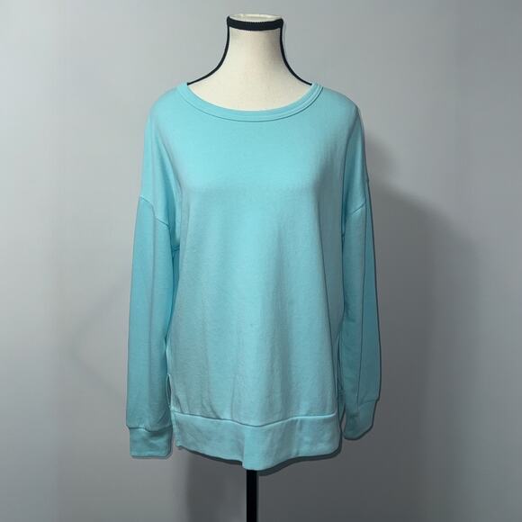 Buffalo David Bitton Light Blue Long Sleeve Top, Size Small - Picture 1 of 8